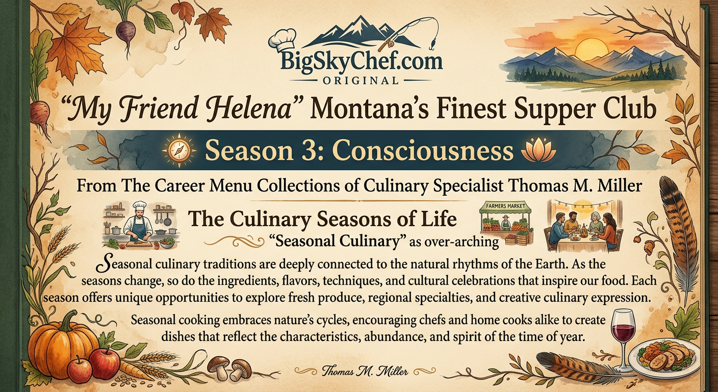 The Culinary Seasons of Life