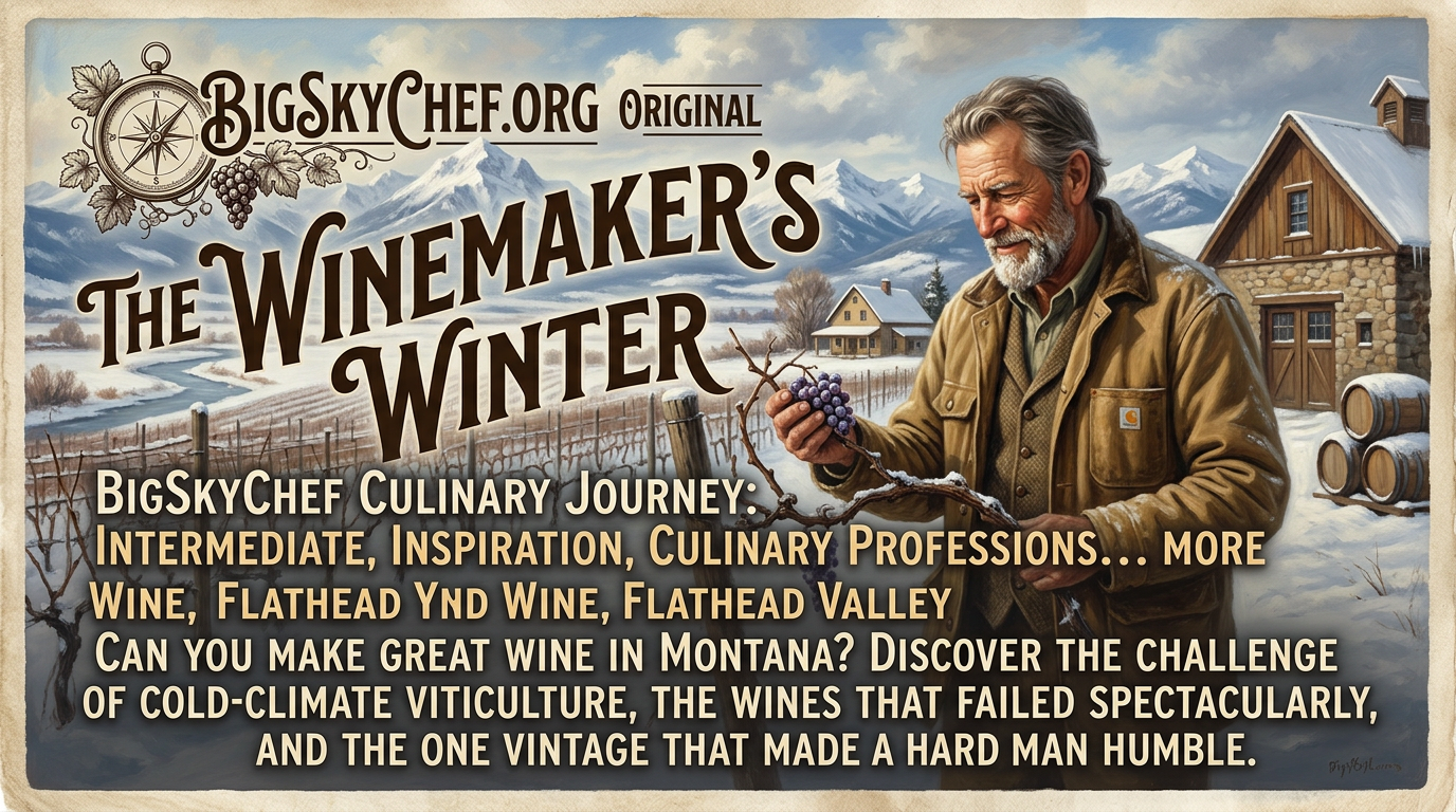 The Winemaker's Winter — BigSkyChef.org Original