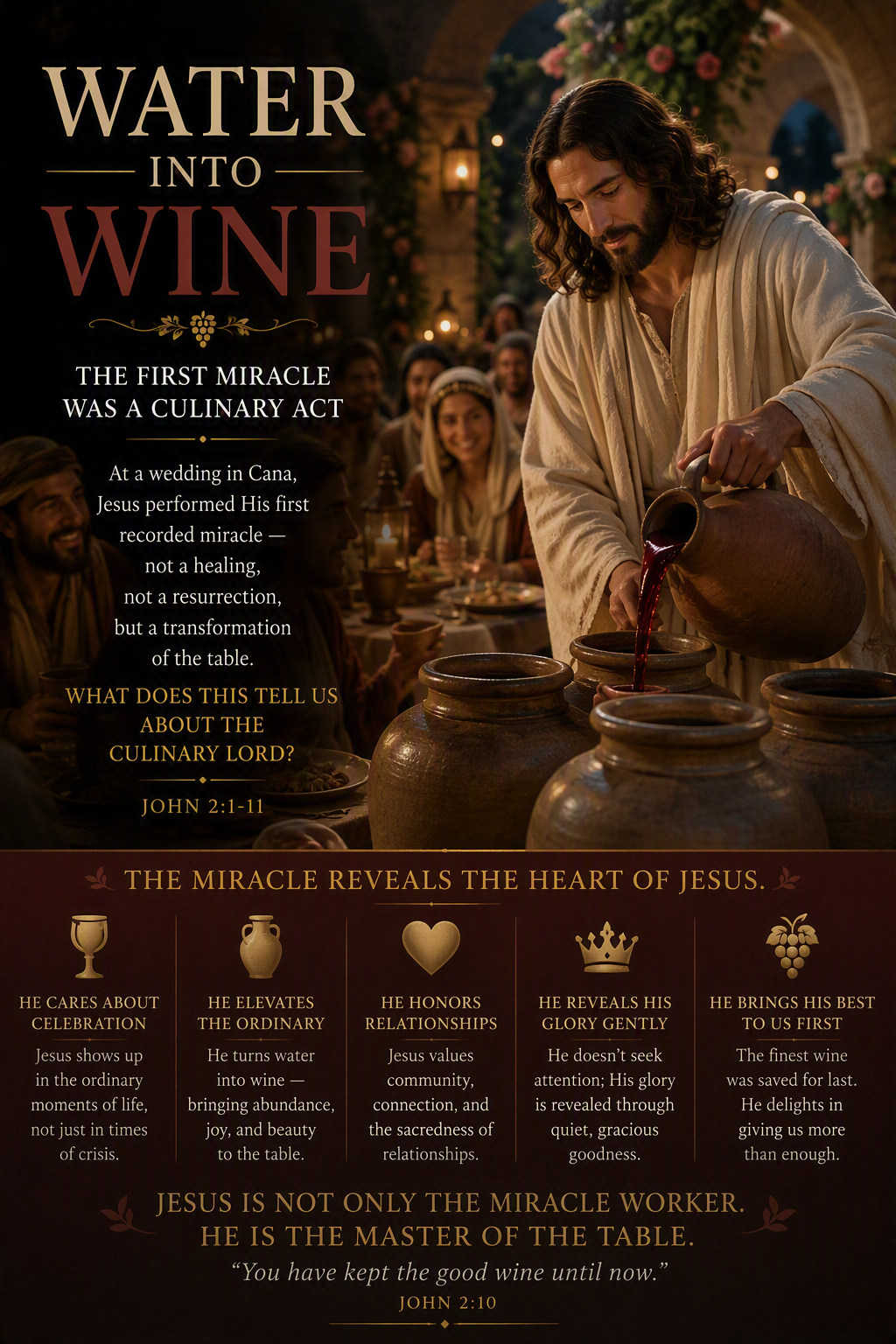 Water into Wine